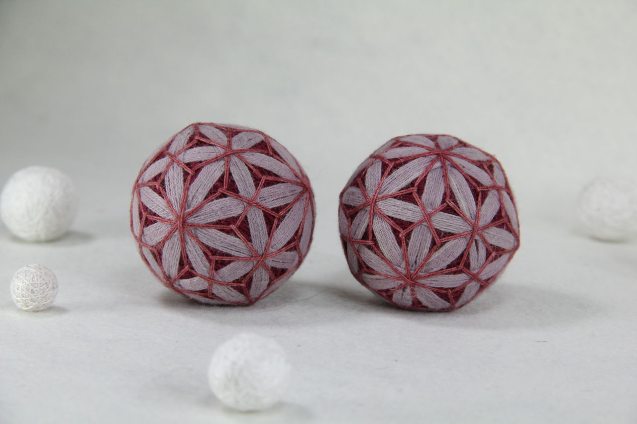 今天这一期就不放我自己的作品啦,来讲一讲手鞠球.