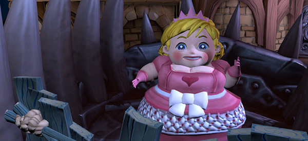 胖公主是ps3游戏《胖公主历险记》中的角色.