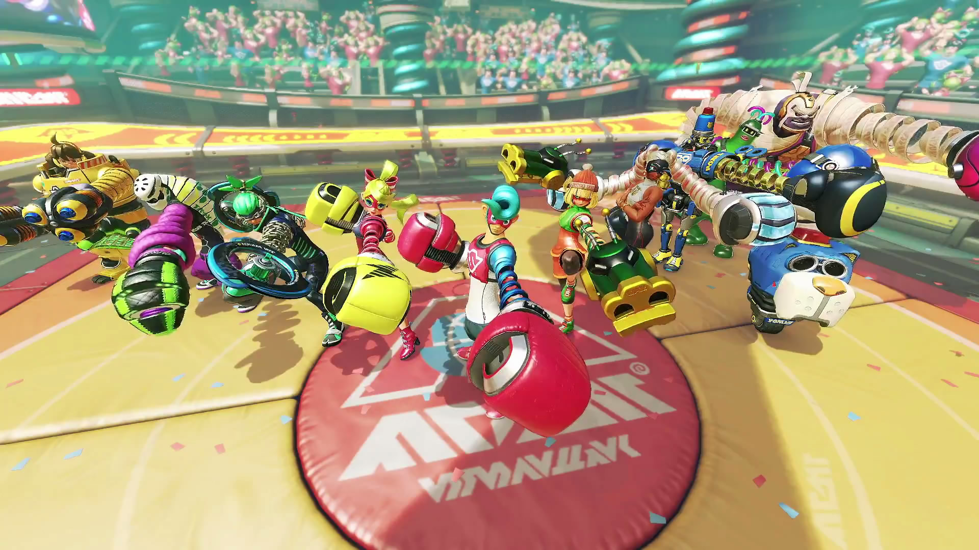 【图多慎入】任天堂switch《arms》直面会内容