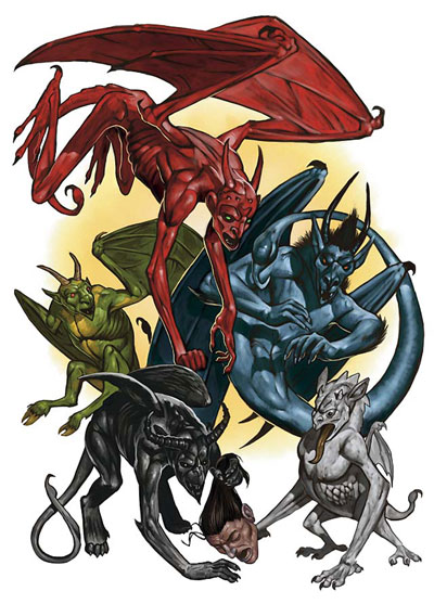 五色龙后的非龙类祈并者  结合巨龙和魔鬼本质创造  哈比沙龙魔镰虫兽