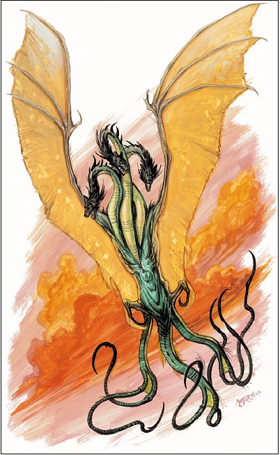 dnd龙系 极度奇特和少见的巨龙(一)