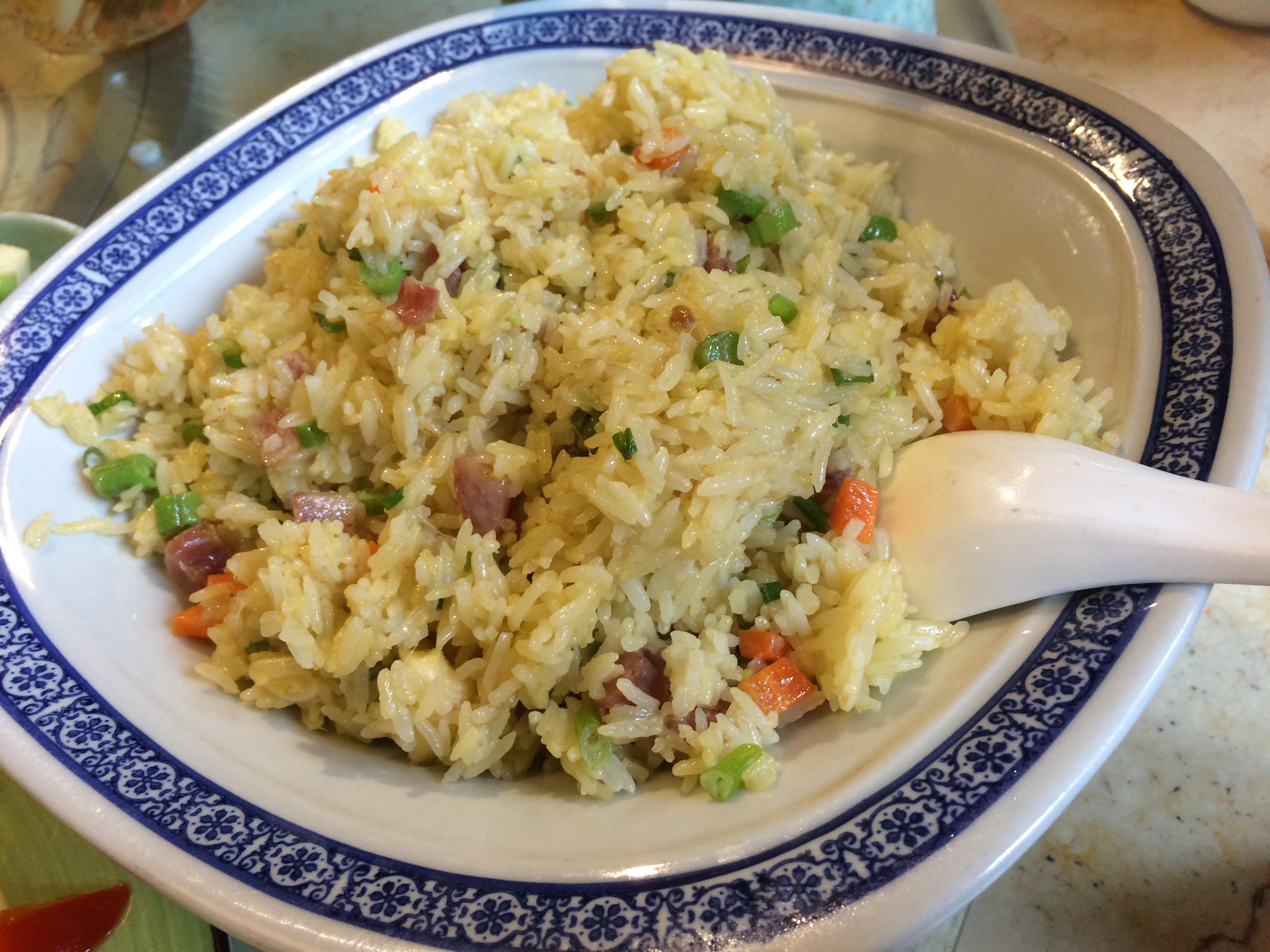 榴莲炒饭,这个不好吃,真不好吃.