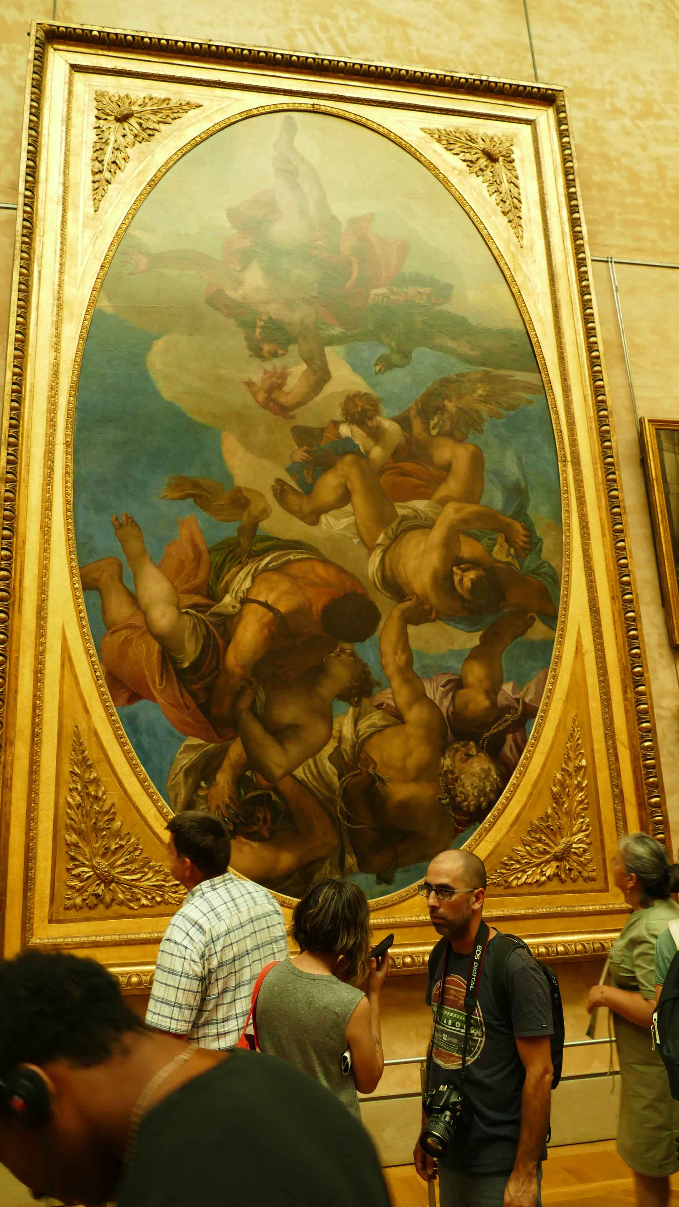 这个我不知道名字啊,卢浮宫壁画太多了,只不过看起来非常的gay,符合我