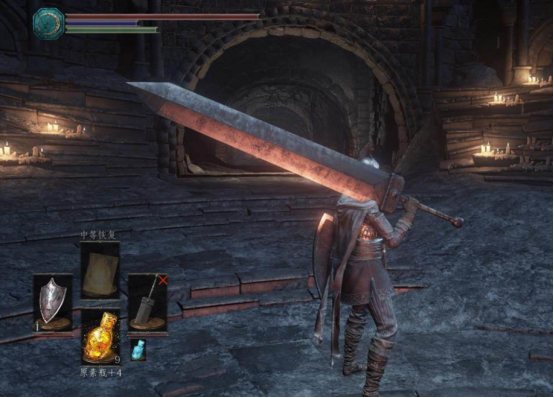 黑暗之魂  中霸气的巨剑