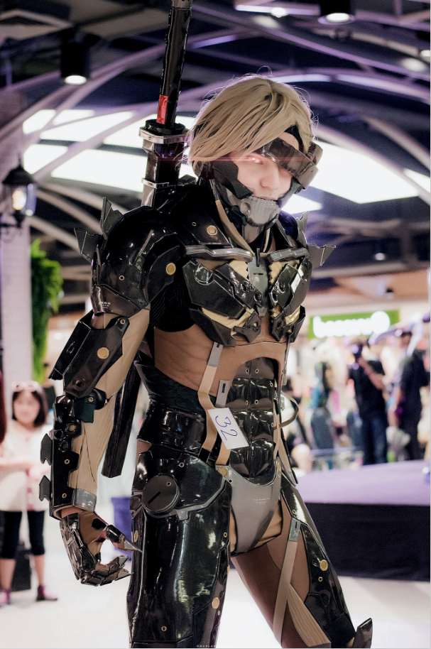 gdcos图集合金装备raiden雷电各国coser秀