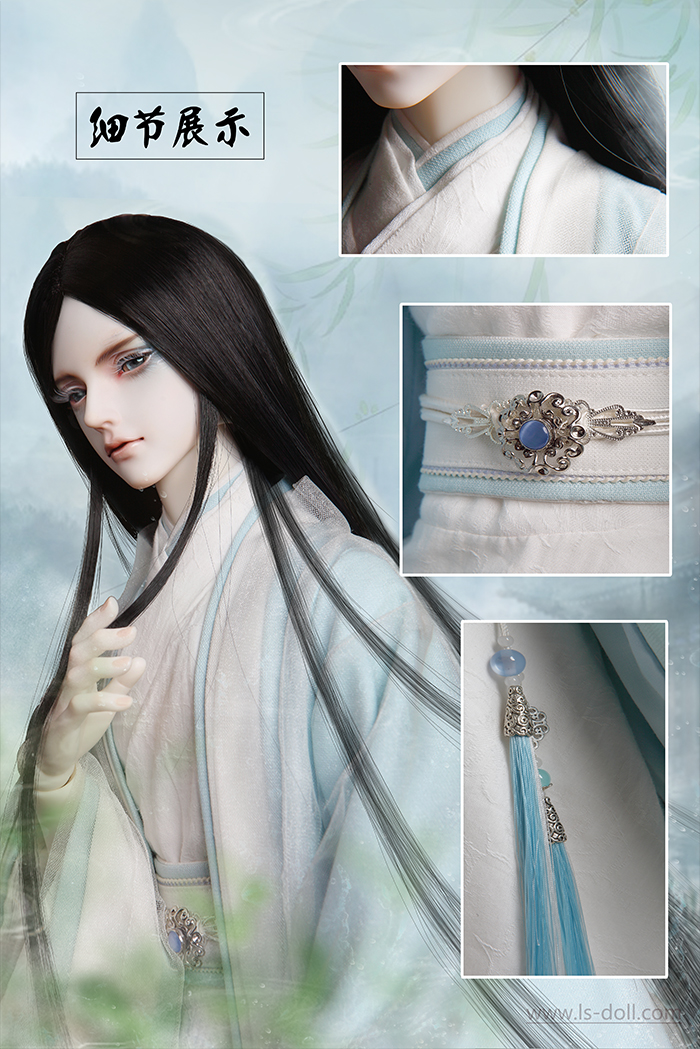 龙魂人形社bjd娃异闻卷轴之水神淼君