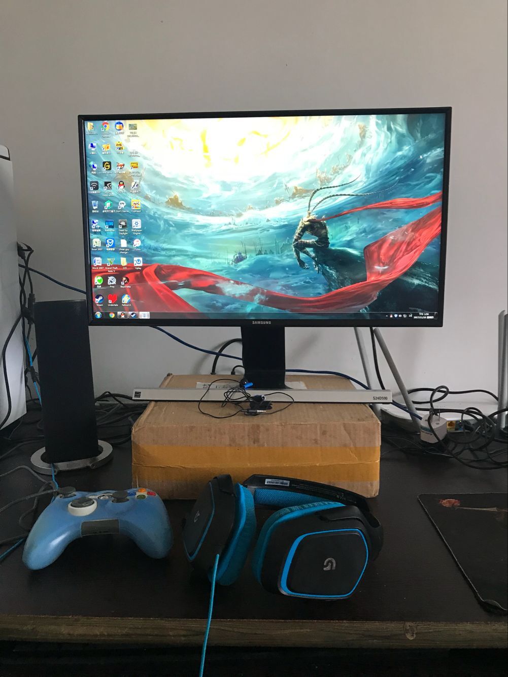 【请开始你的表演】宅男的打机环境