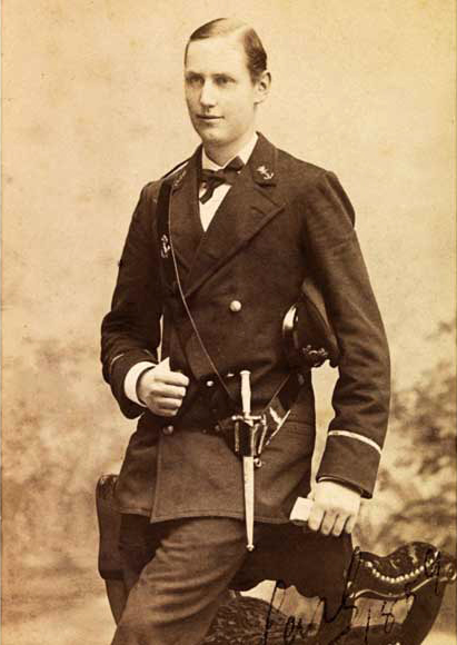 丹麦王子卡尔,即后来的挪威国王哈康七世,拍摄于1889年