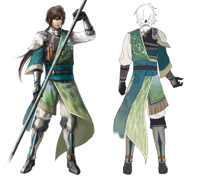 真三国无双8姜维人设图你是子龙私生子还是弟弟