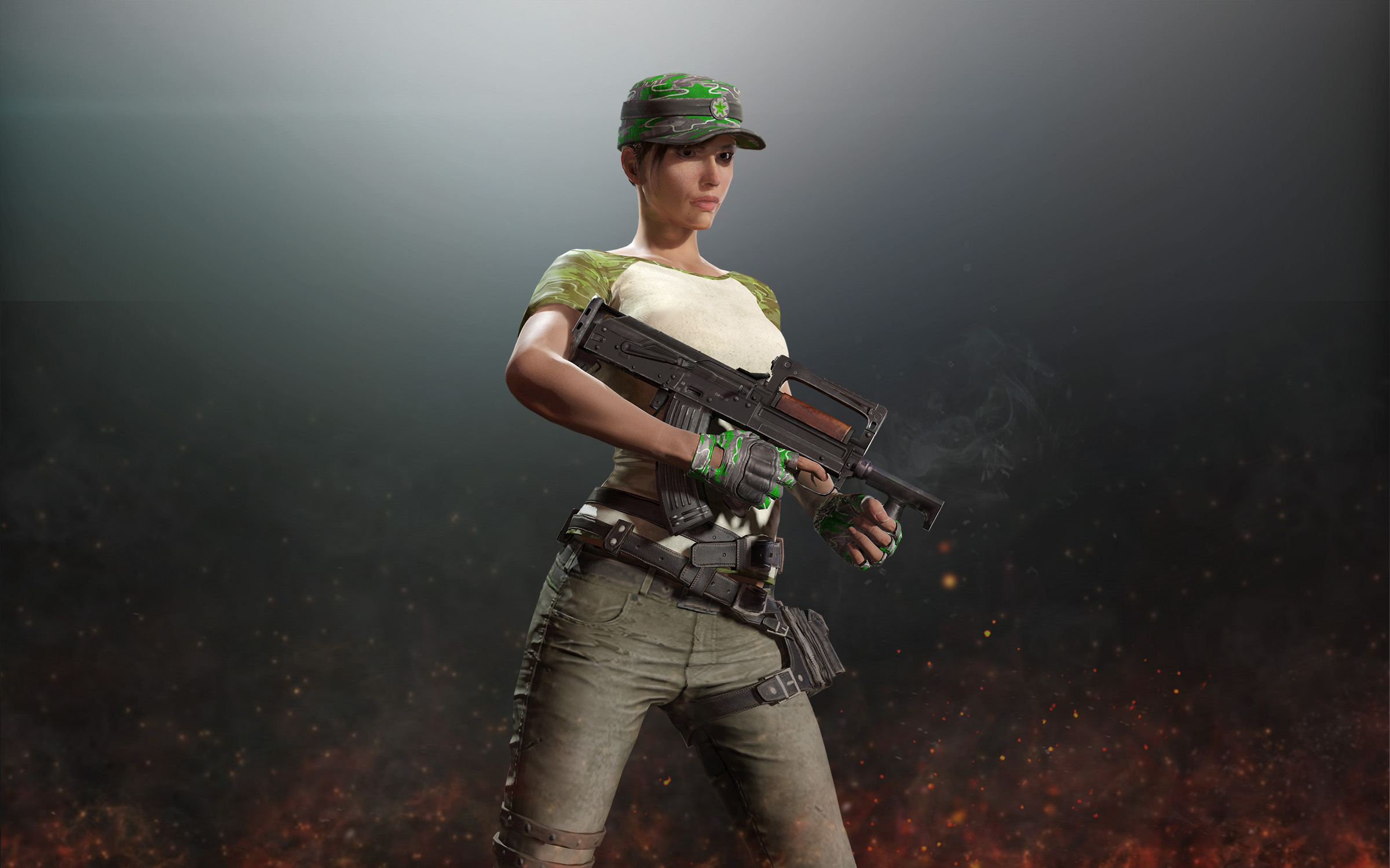 绝地求生xbox版独占新皮肤包上线 原谅色妹子穿超好看