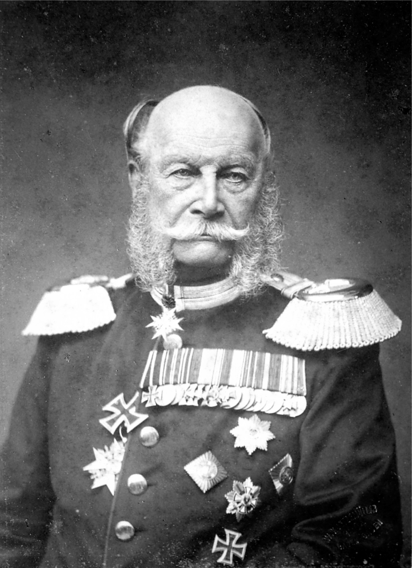 威廉一世,拍摄预约1884年