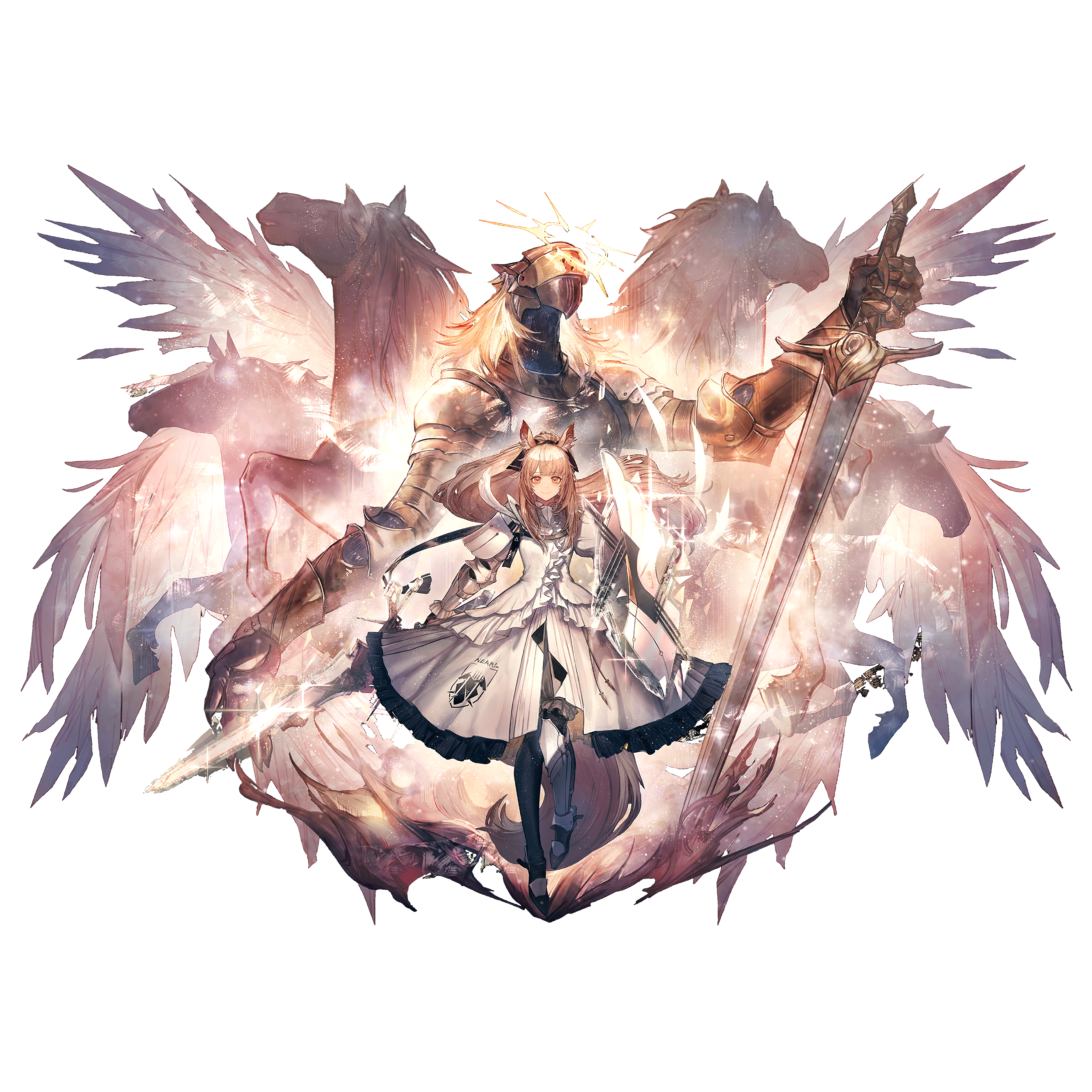 明日方舟瑕光立绘 剧情调色壁纸