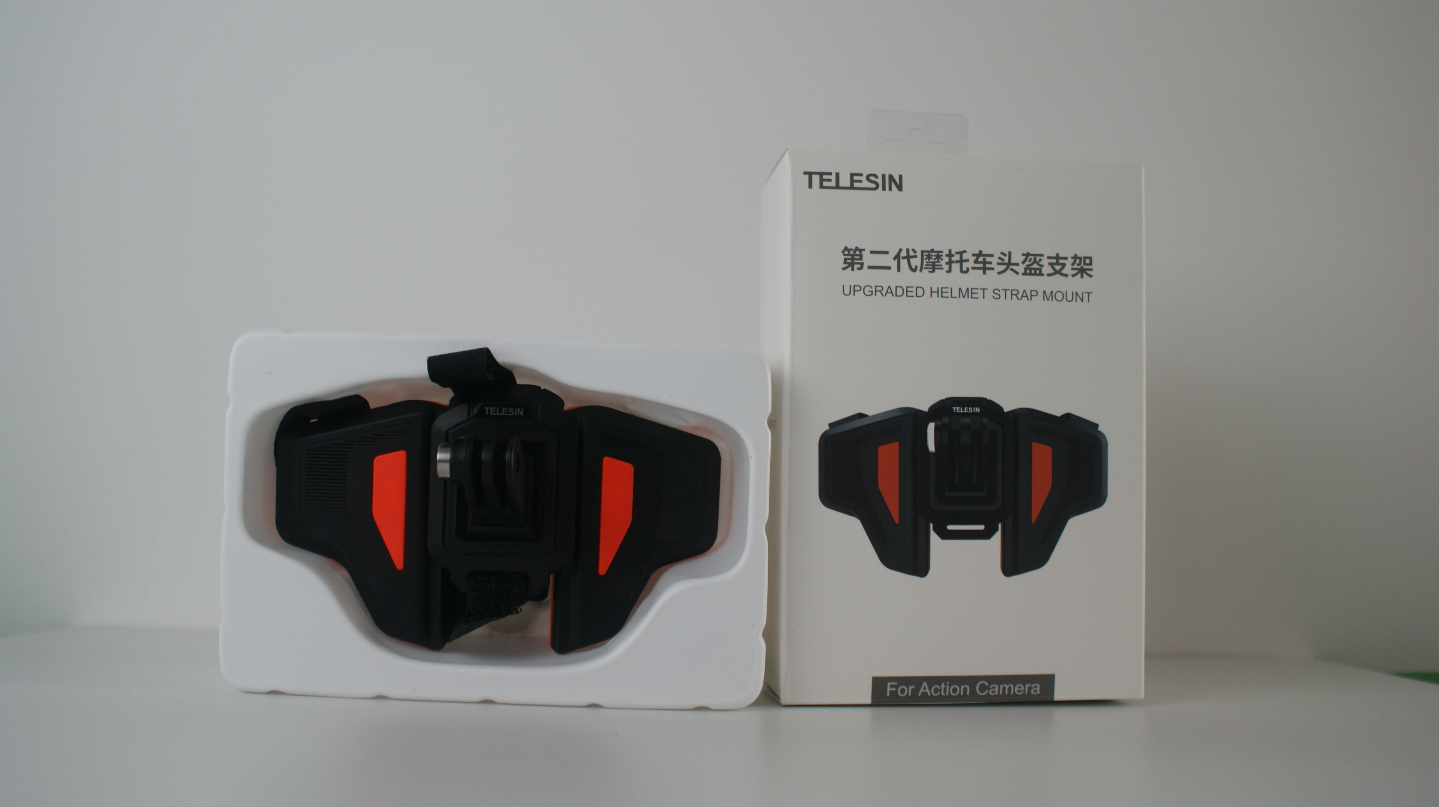 TELESIN第二代头盔支架头的性价比评测