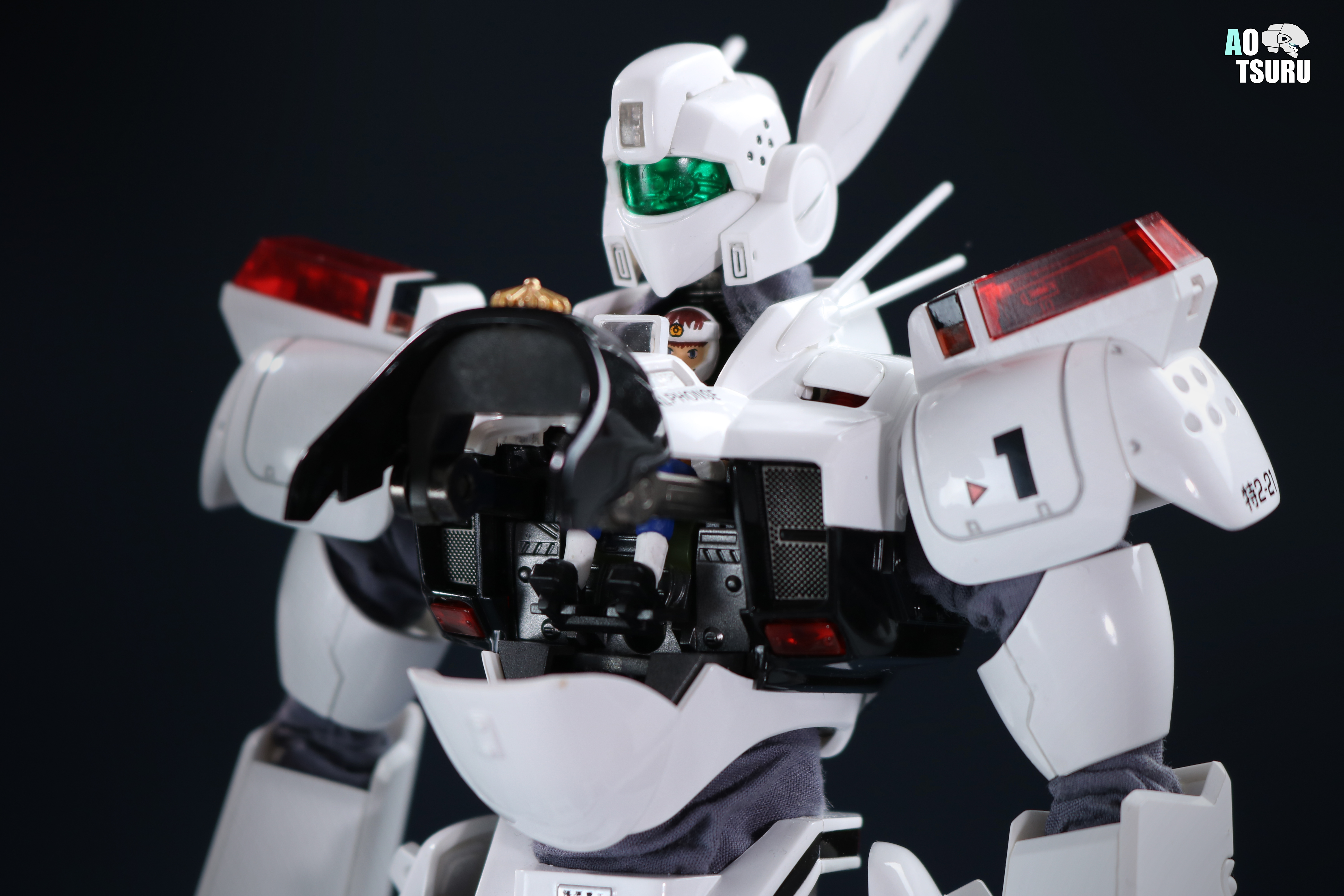 周末随拍《机动警察》英格拉姆1号机 阿尔冯斯 robot道 成品模型