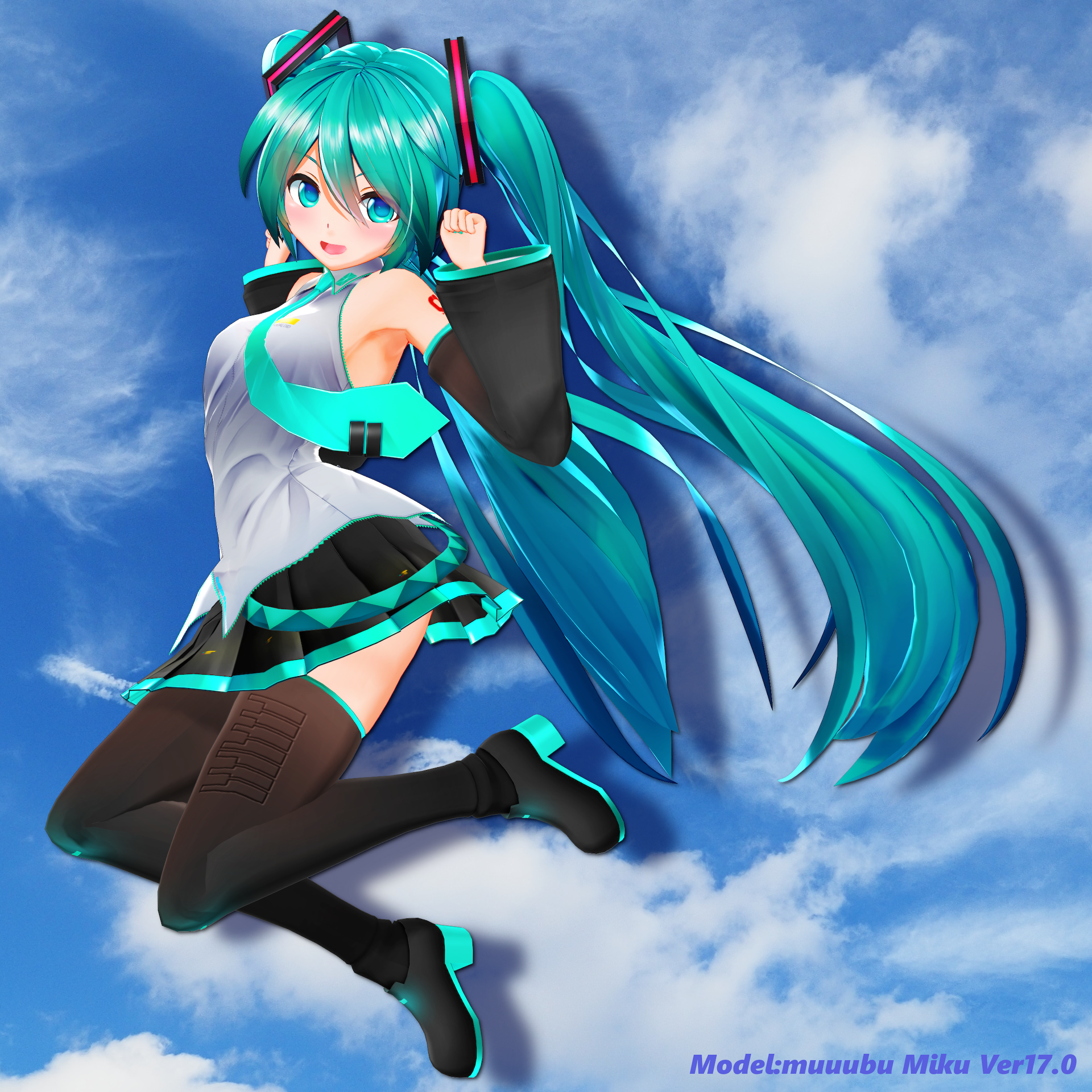 mmd模型小科普静画むぶ式初音ミクmuuubumiku