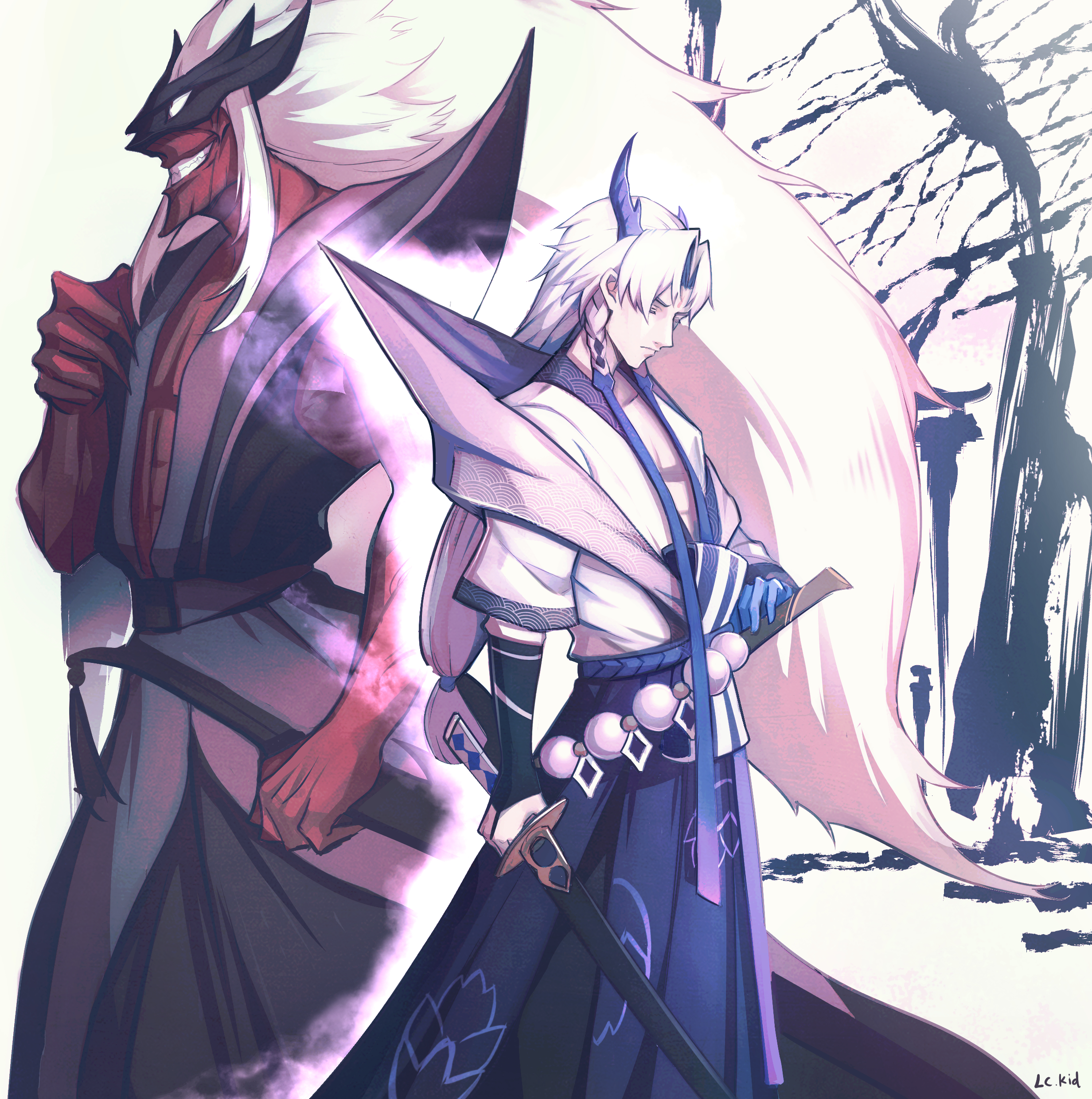 绽灵之境永恩同人绘画