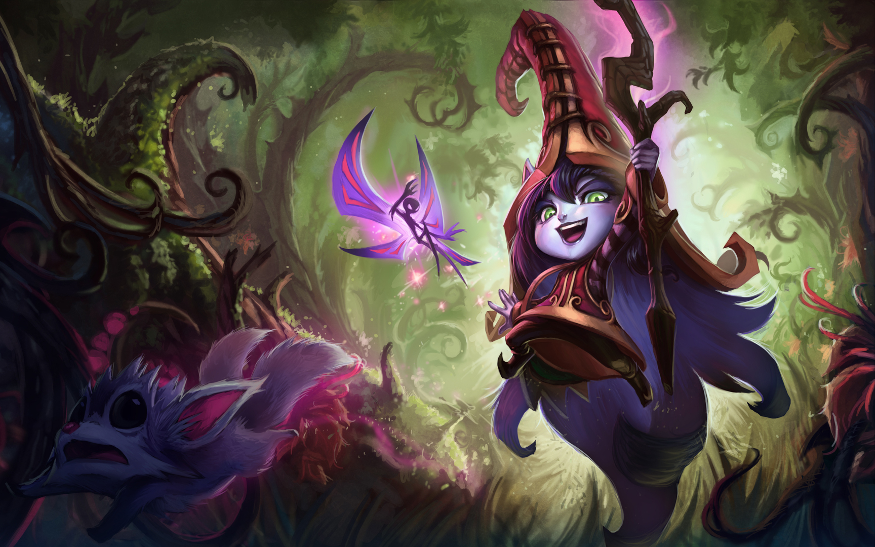 【英雄联盟彩蛋】仙灵女巫璐璐 中英语音