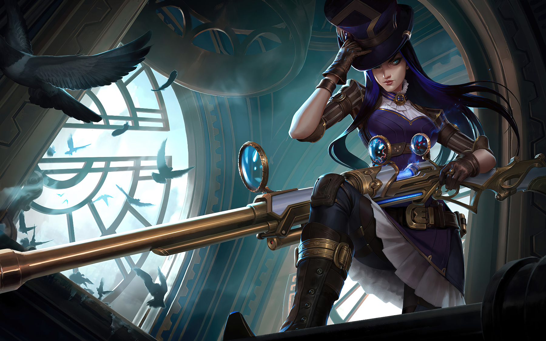 【英雄联盟彩蛋】皮城女警凯特琳 新版中文语音