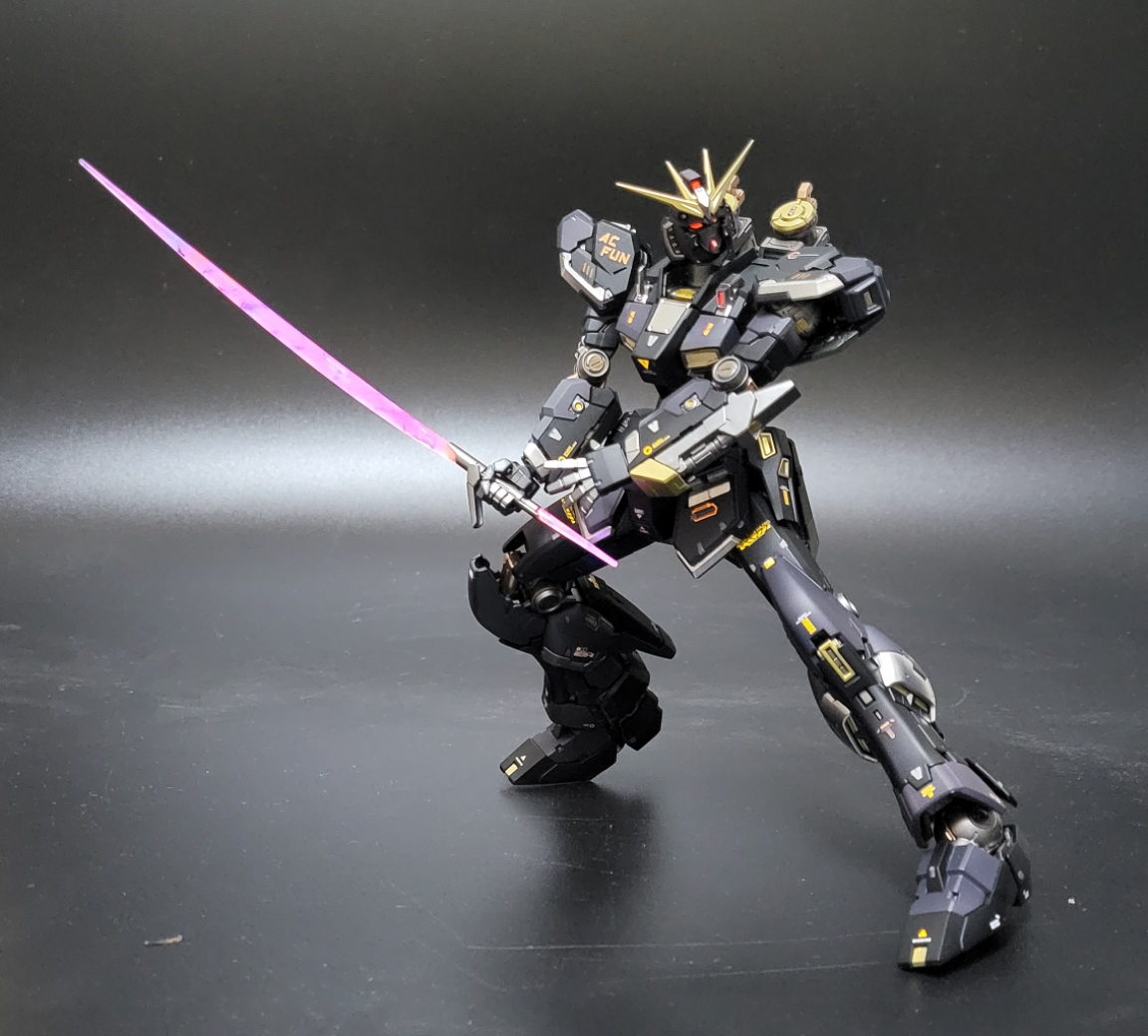 rx-93 νgundam x【acfun】rg牛高达改色-来自新人类的礼物(多图)