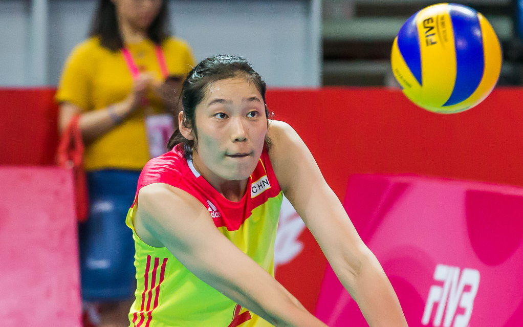 2014朱婷瑞士女排精英赛集锦