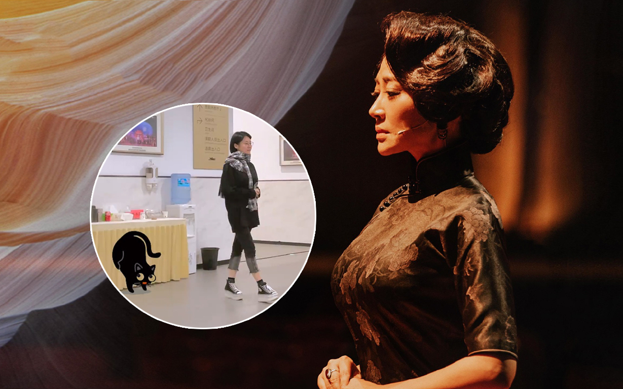 许晴《如梦之梦》杭州站彩排 猫式热身与表情包神同步