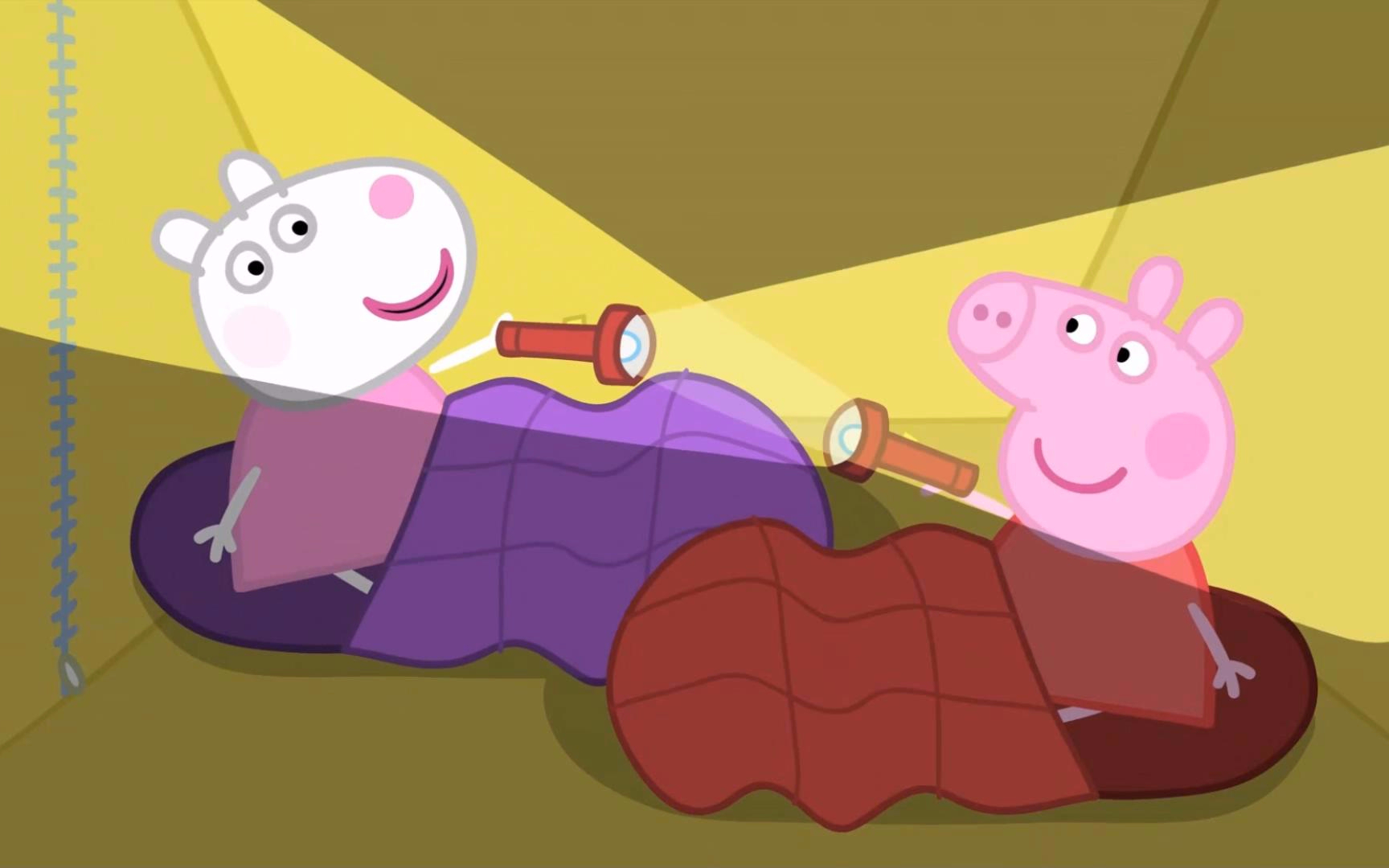 大连话小猪佩奇第22集 学校露营