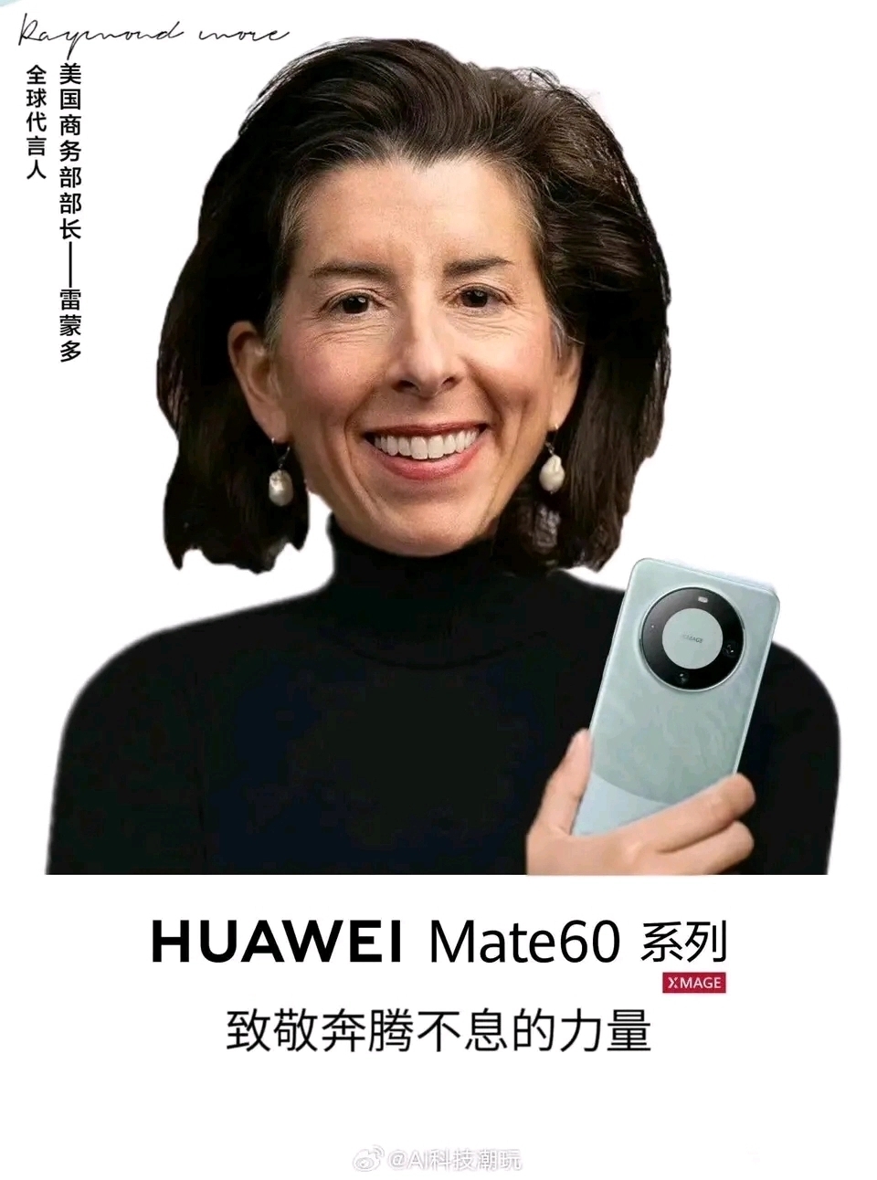 华为mate60 代言人