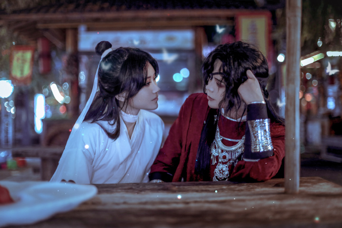 《天官赐福》花城×谢怜cosplay