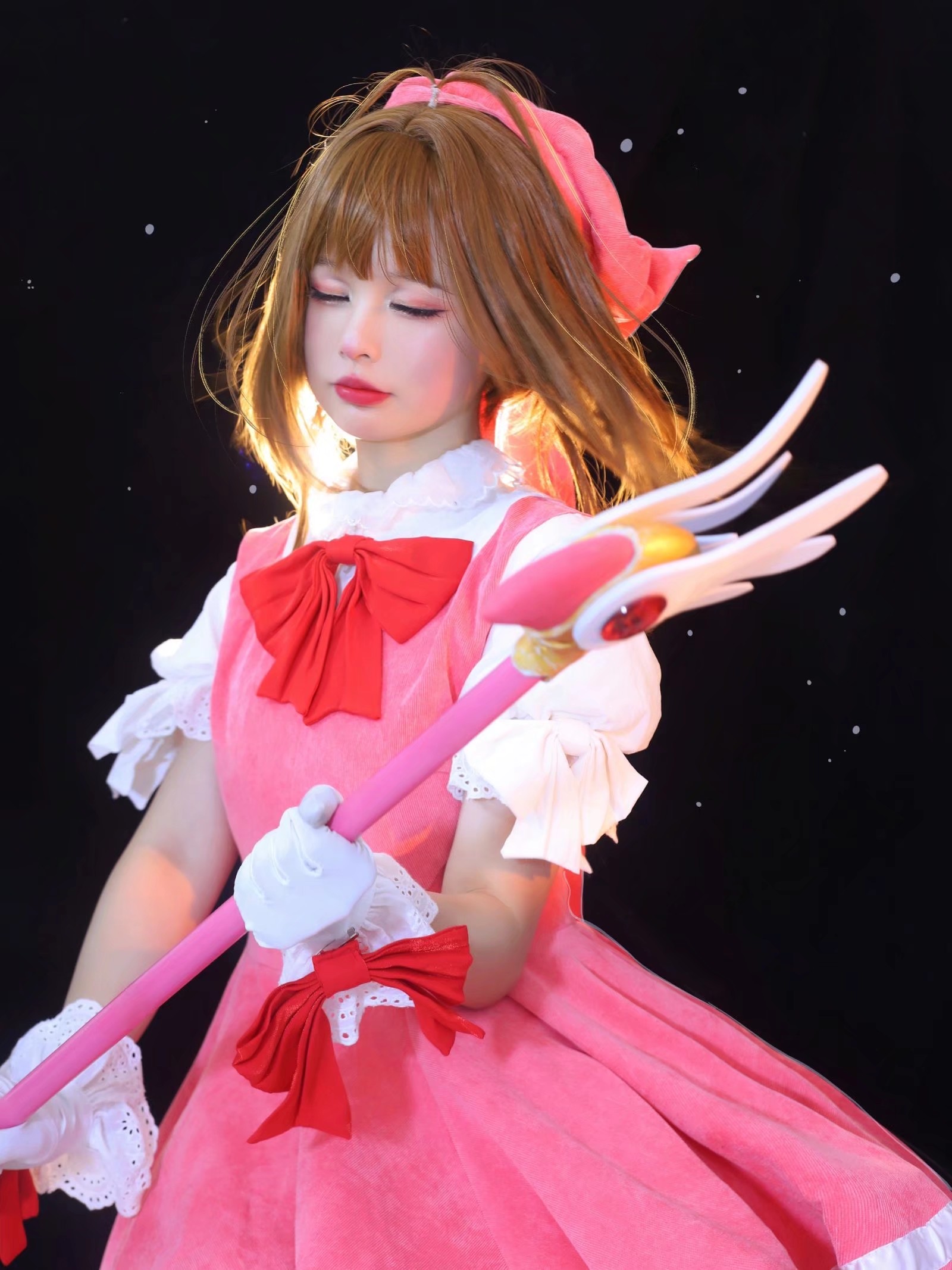 《魔卡少女樱》木之本樱cosplay