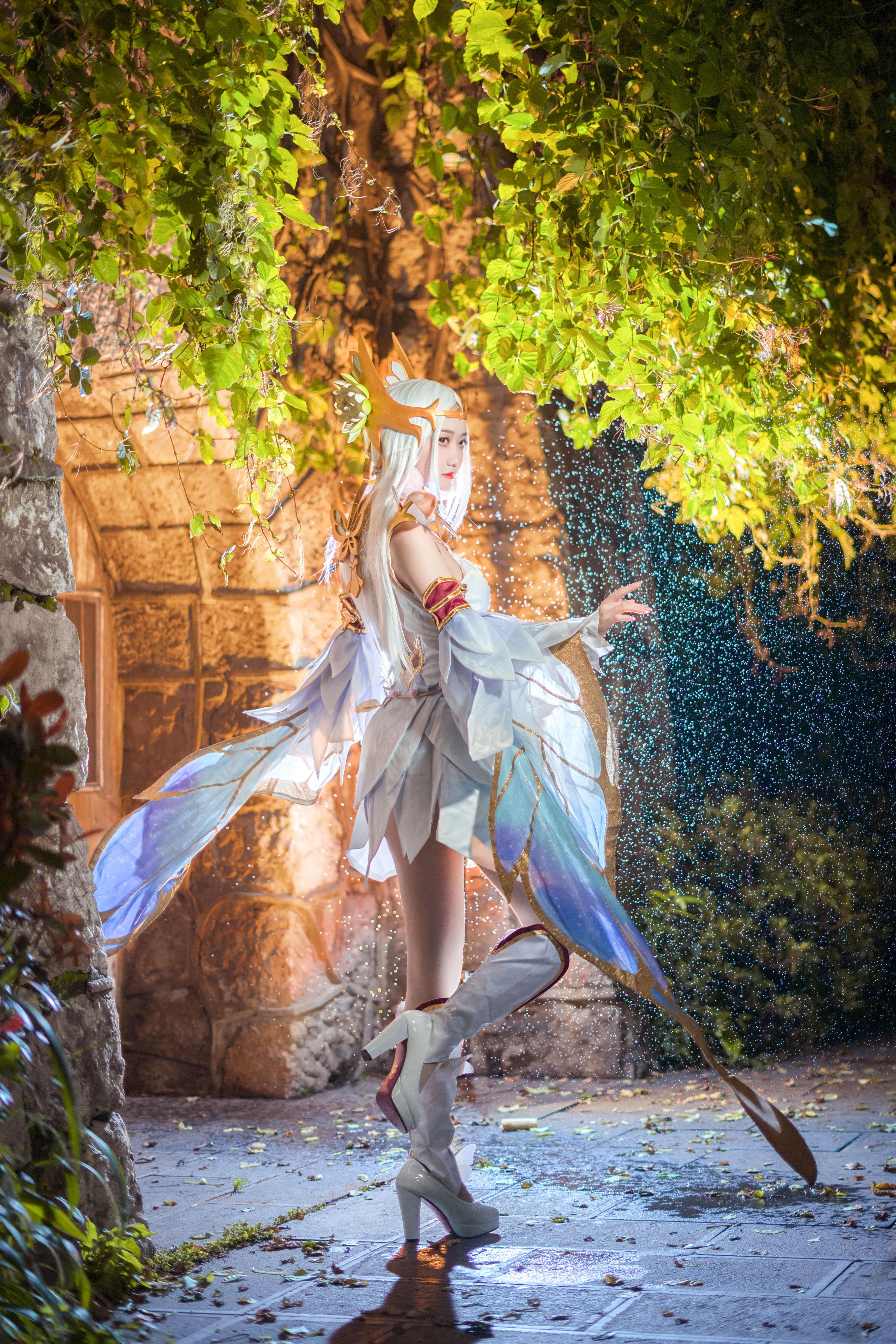 《王者荣耀》金色仲夏夜之梦·貂蝉cosplay
