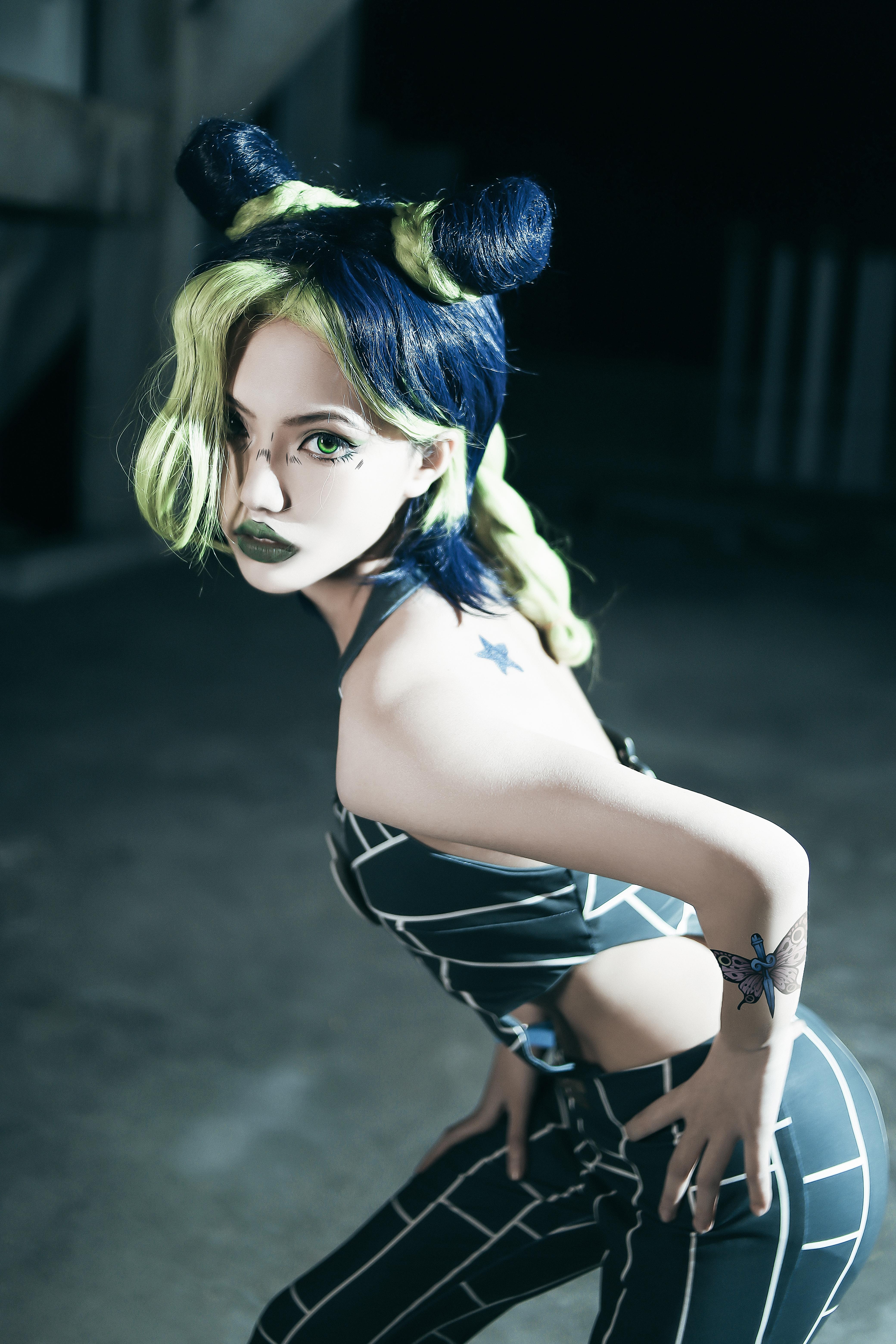 《jojo的奇妙冒险:石之海》空条徐伦cosplay