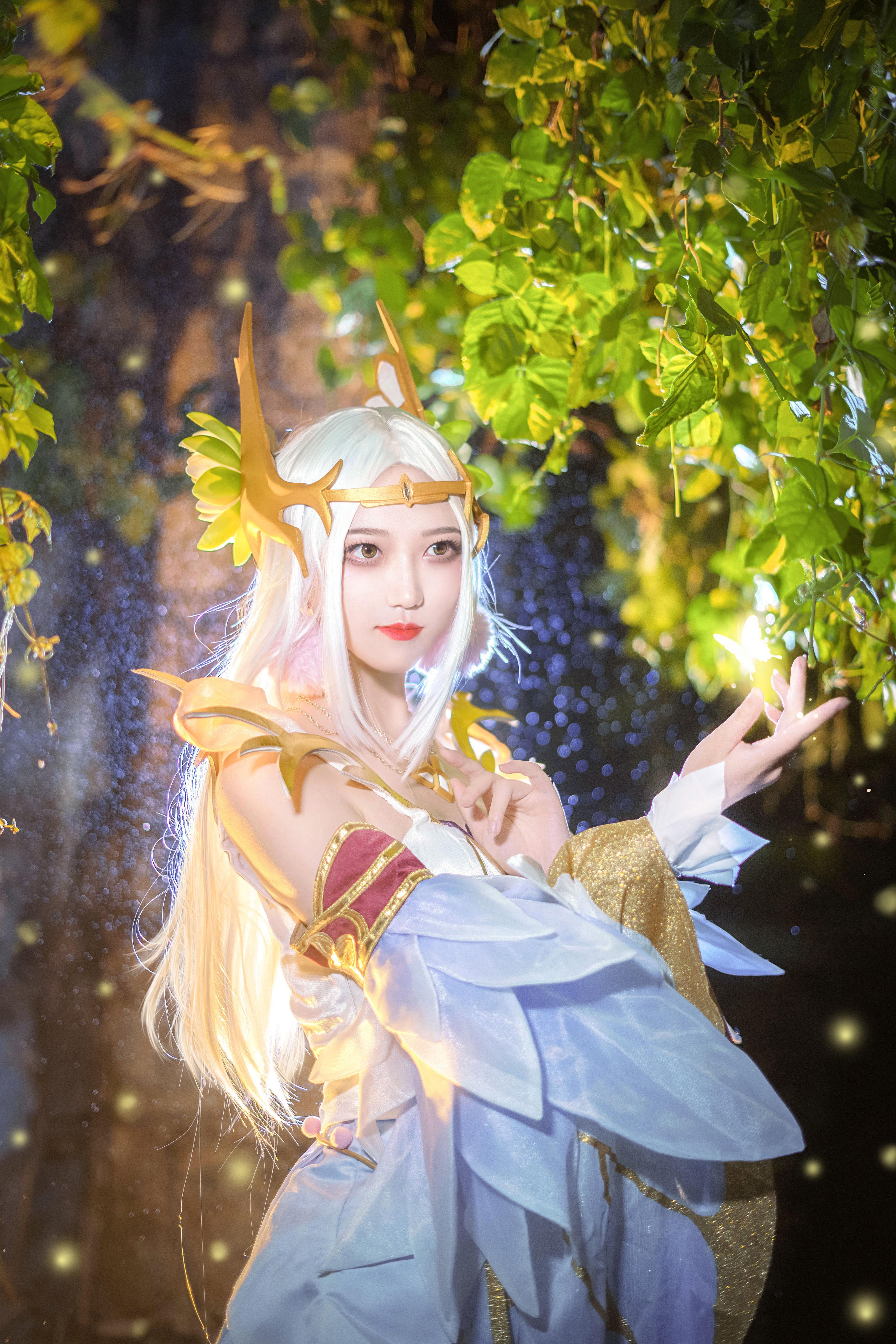 《王者荣耀》金色仲夏夜之梦·貂蝉cosplay