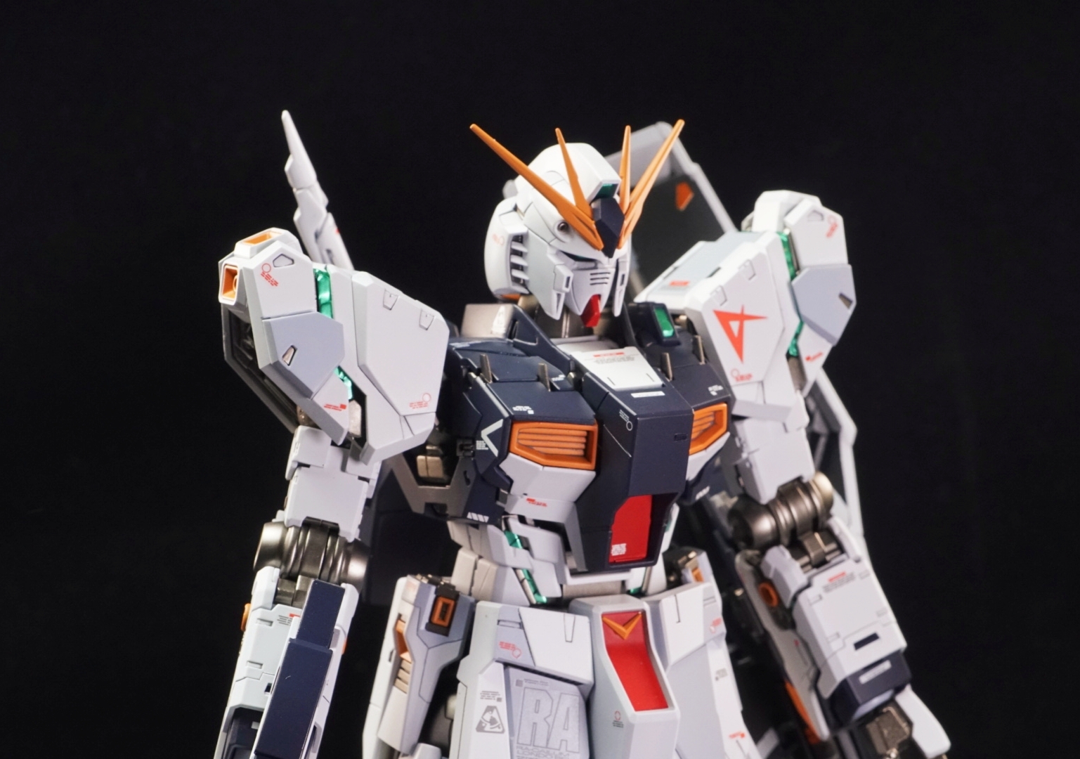 [简单喷涂]mg卡版牛高达喷涂分享