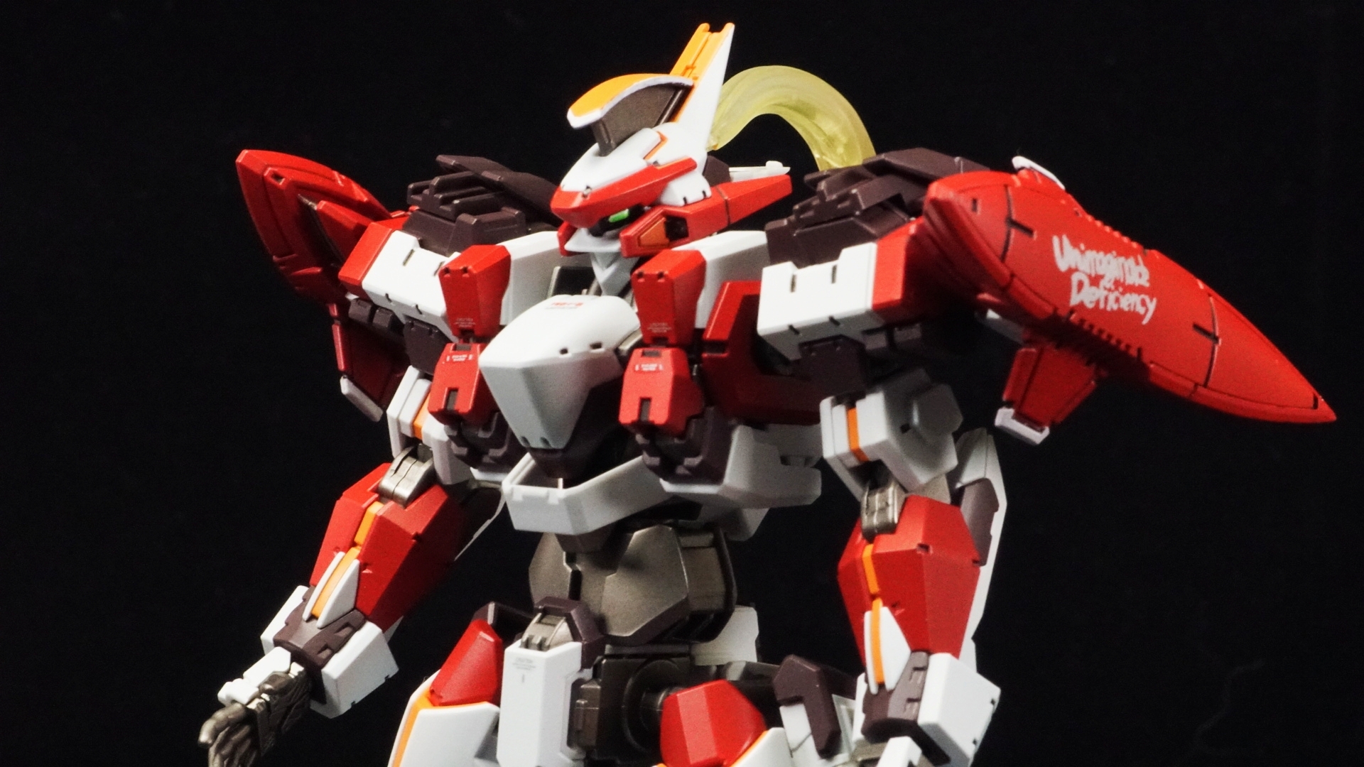 盘胶鸭万代hg全金属狂潮烈焰魔剑简单分享