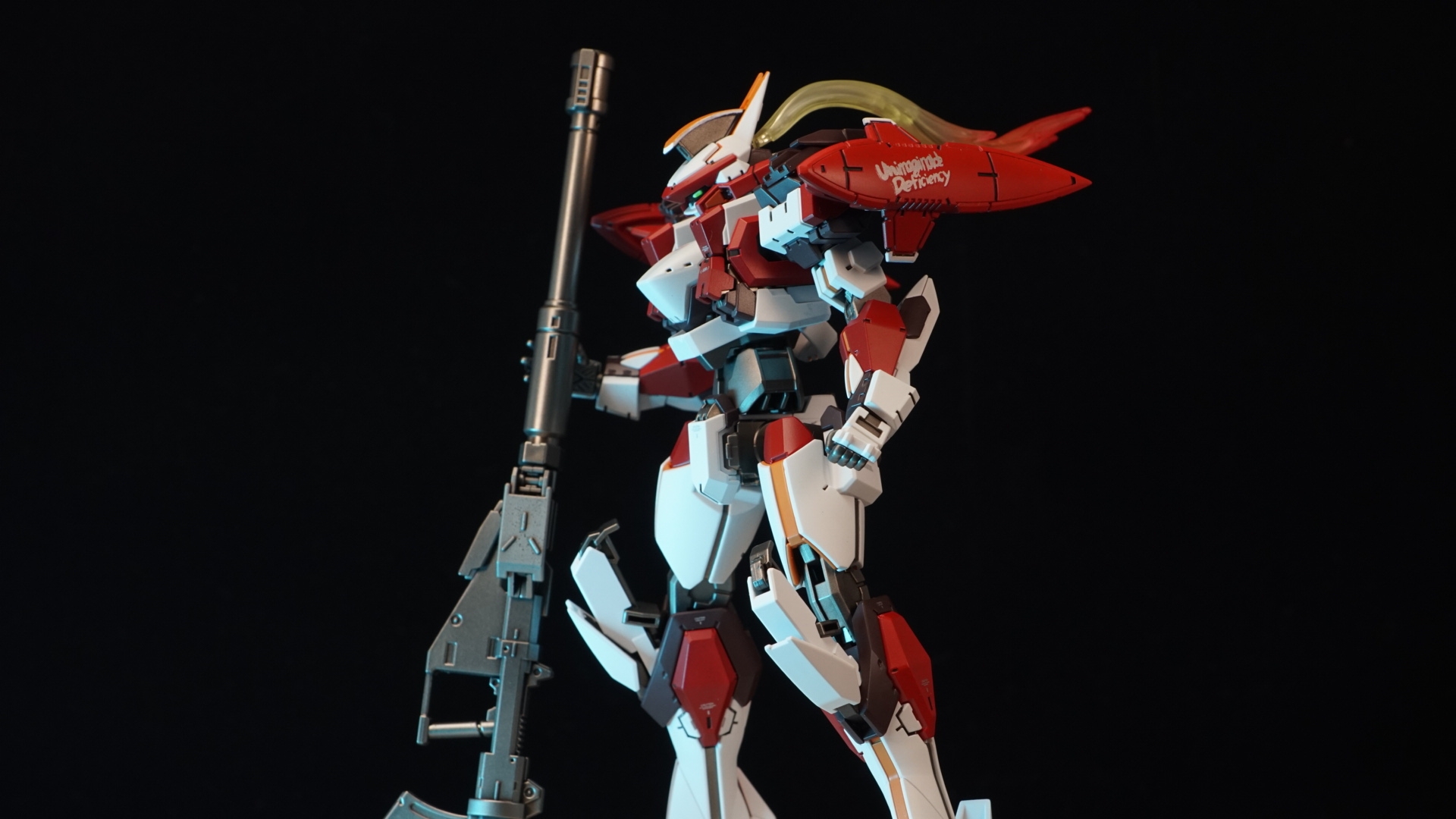 盘胶鸭万代hg全金属狂潮烈焰魔剑简单分享