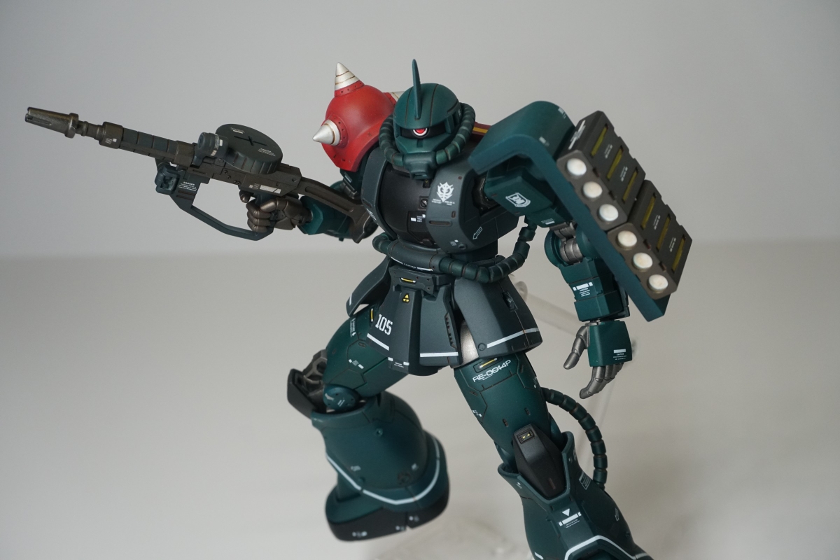 【鸭子日常】简单喷涂21世纪真实配色扎古