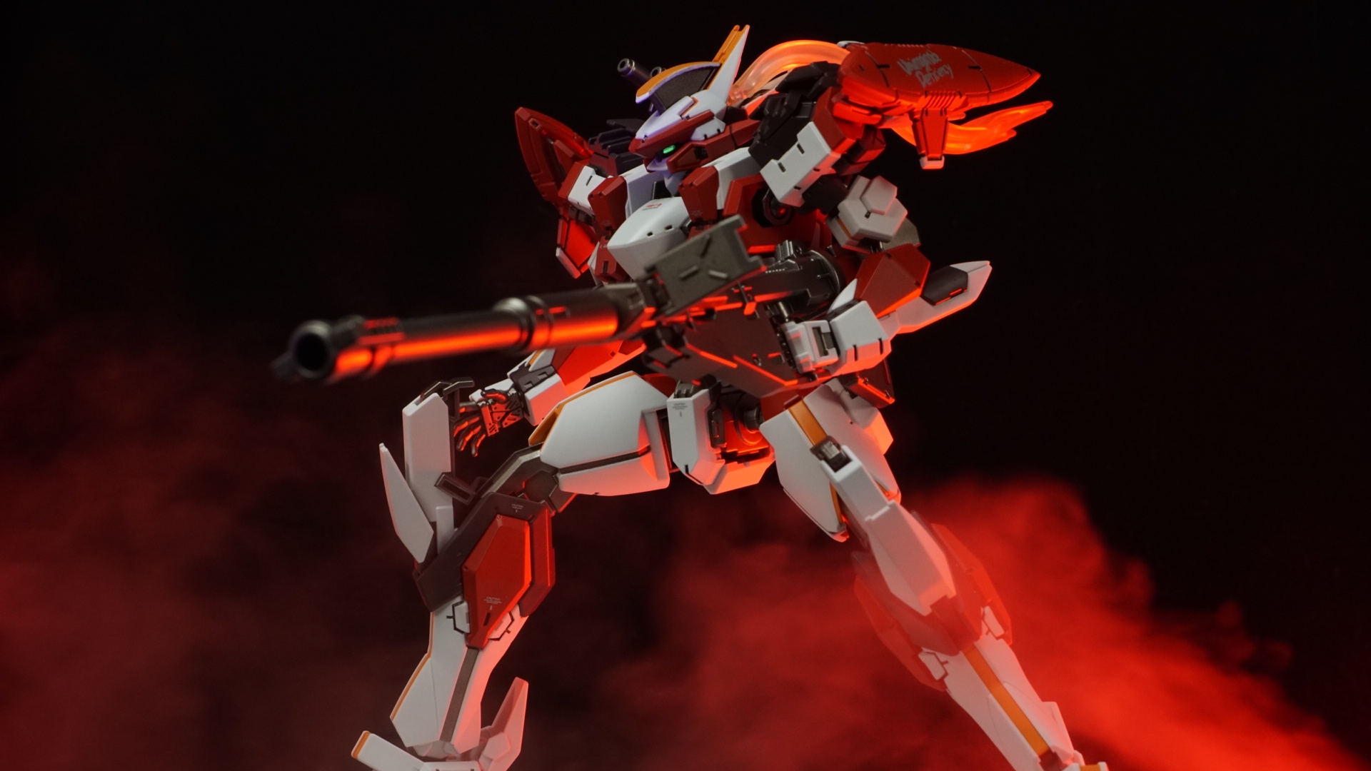 盘胶鸭万代hg全金属狂潮烈焰魔剑简单分享