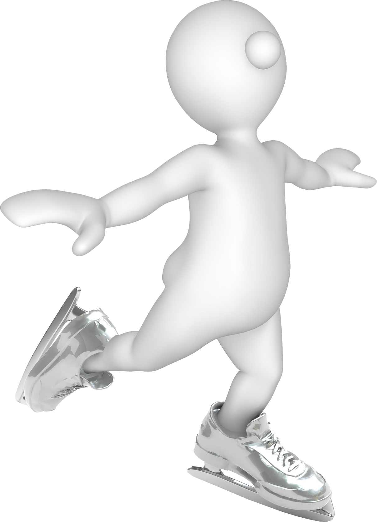 3d小人运动透明背景png图片