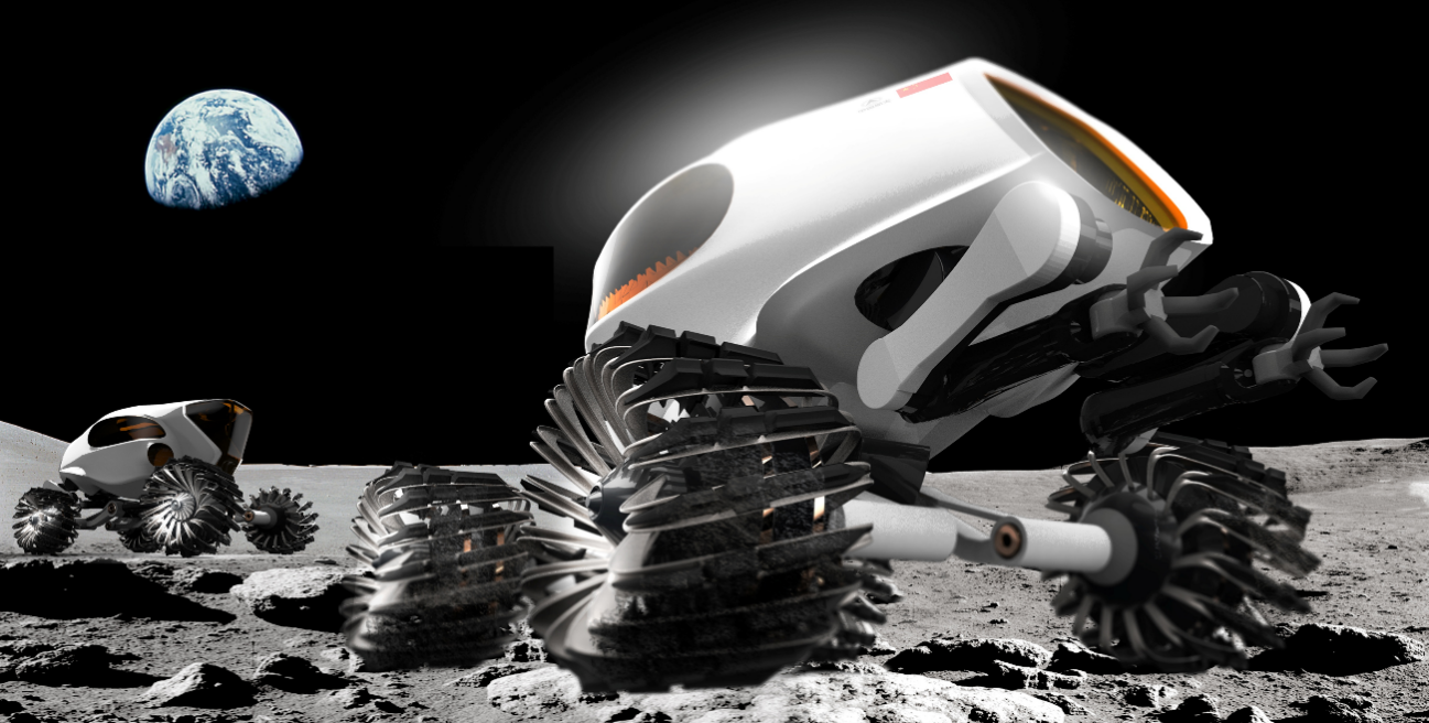 我国载人月球车研制方案初选结果公布 清华大学牵头的"望舒之辇"方案