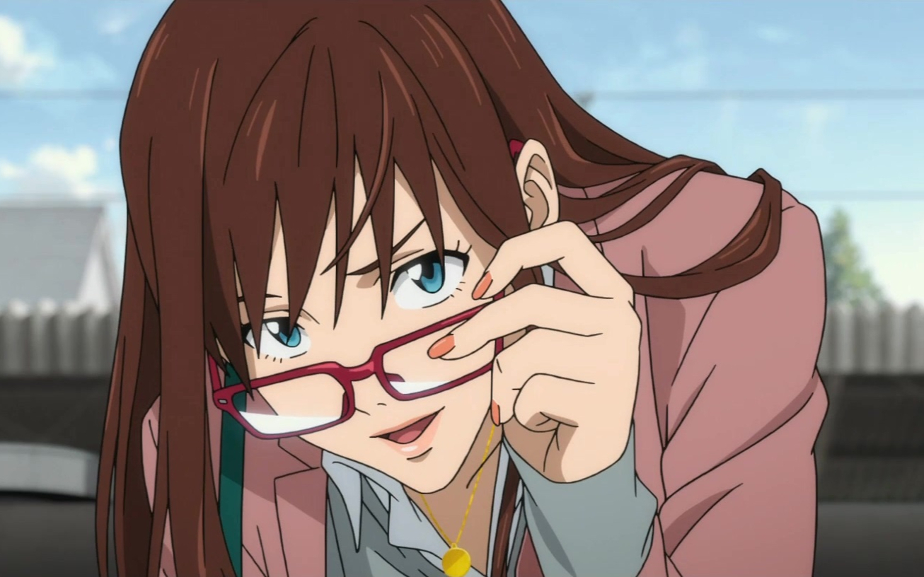 【新世纪福音战士·终】长大后的真嗣拉着真希波的手在一起了