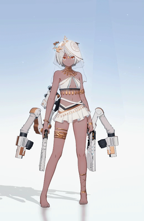 【战双帕弥什】苏菲亚·银牙 新增涂装 | 曼荼纱舞