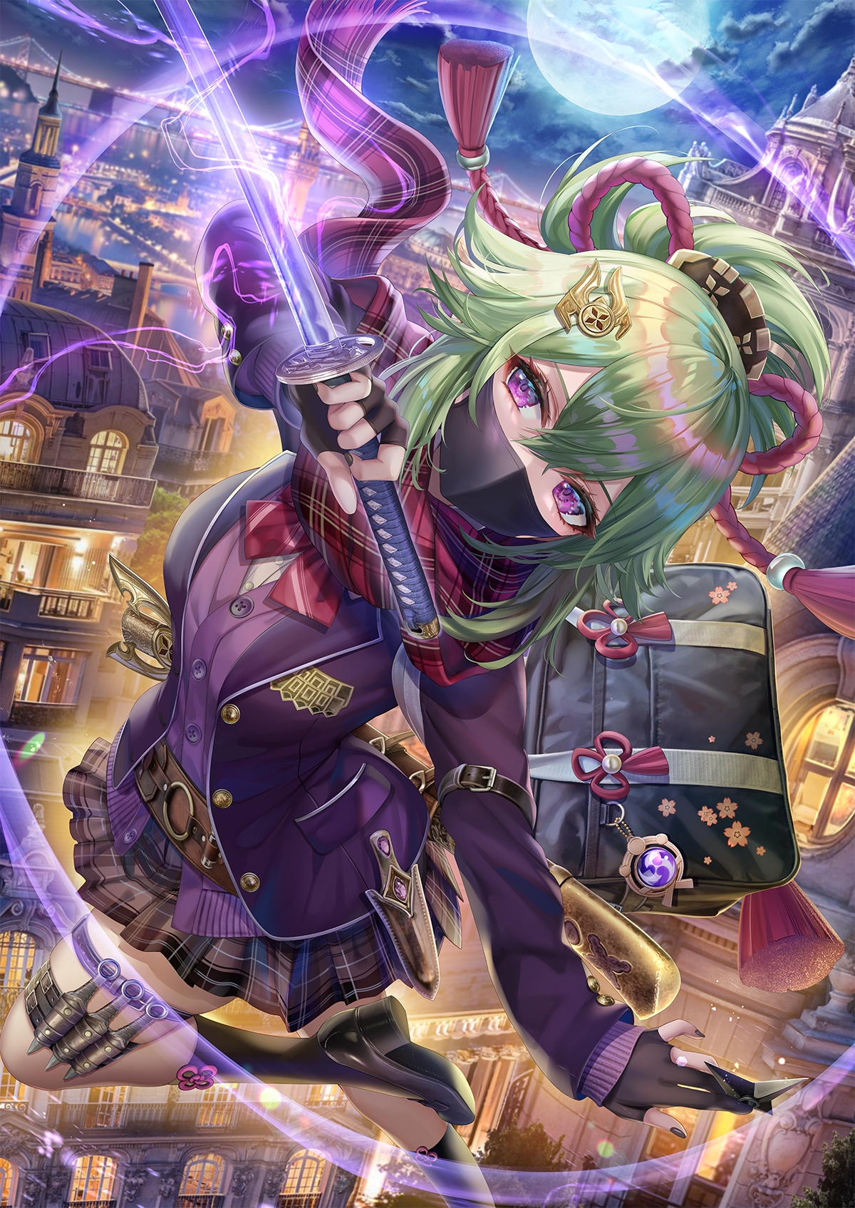 p站每日榜动漫美图推荐第806期初雪将至听说下雪天跟黑s很配哦