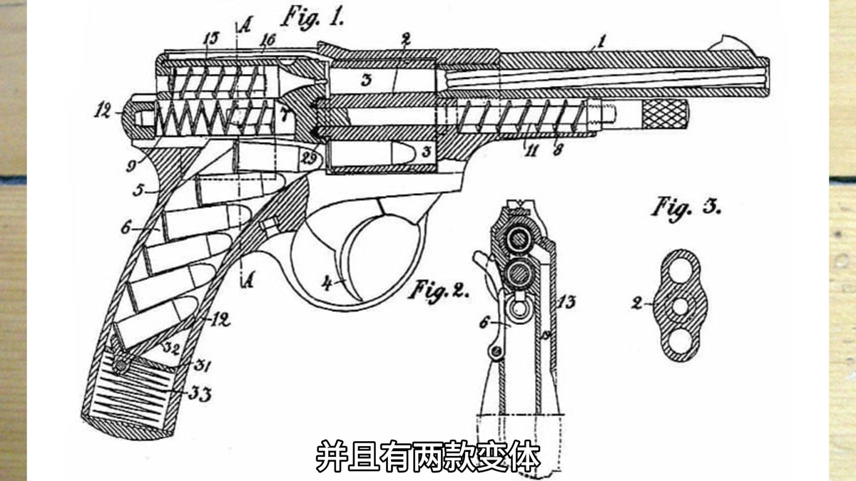 玩具左轮内部构造图片