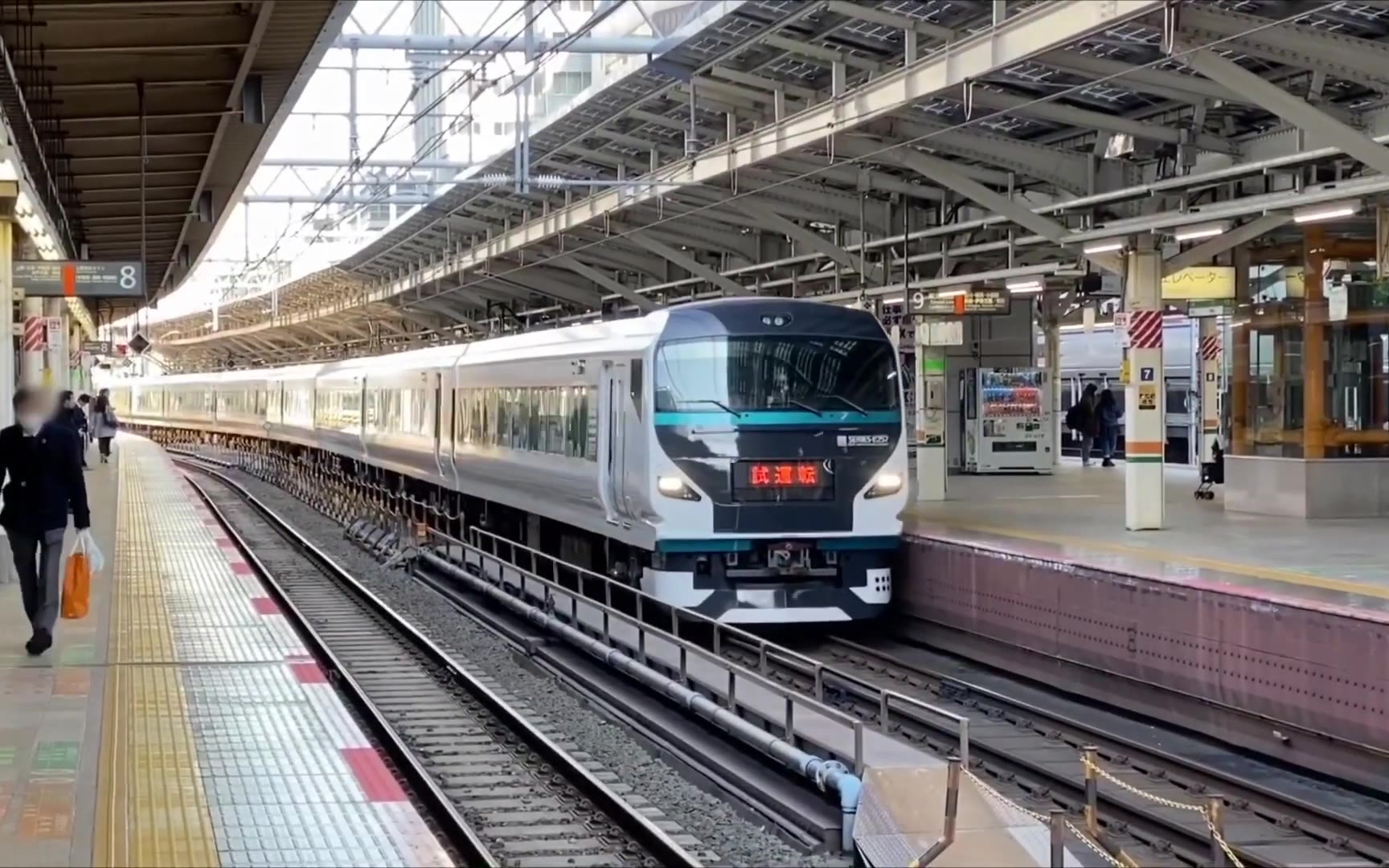 【世界铁路】【日本铁道】e257系新车试运转视频(2019.12)