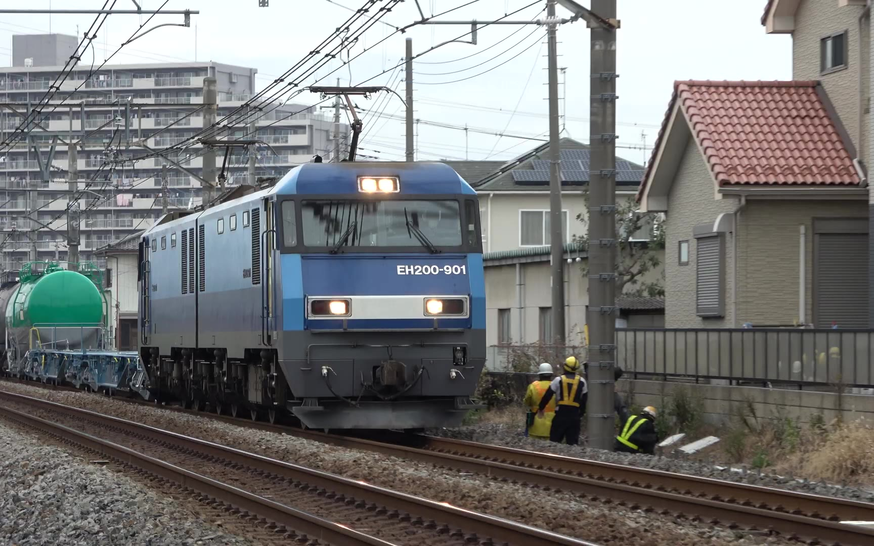 【世界铁路】【日本铁道】高崎线拍车(ef65/eh200)(2019.12.09)