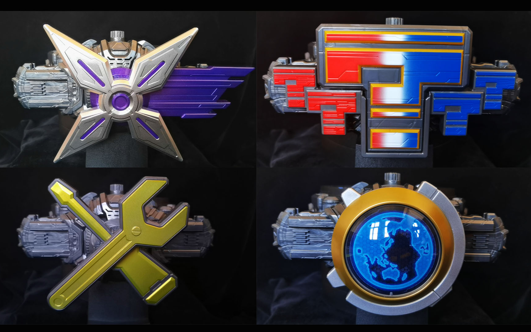 [随缘测评]  你是简易版吧  dx未来驱动器套装 假面骑士忍者&问骑&