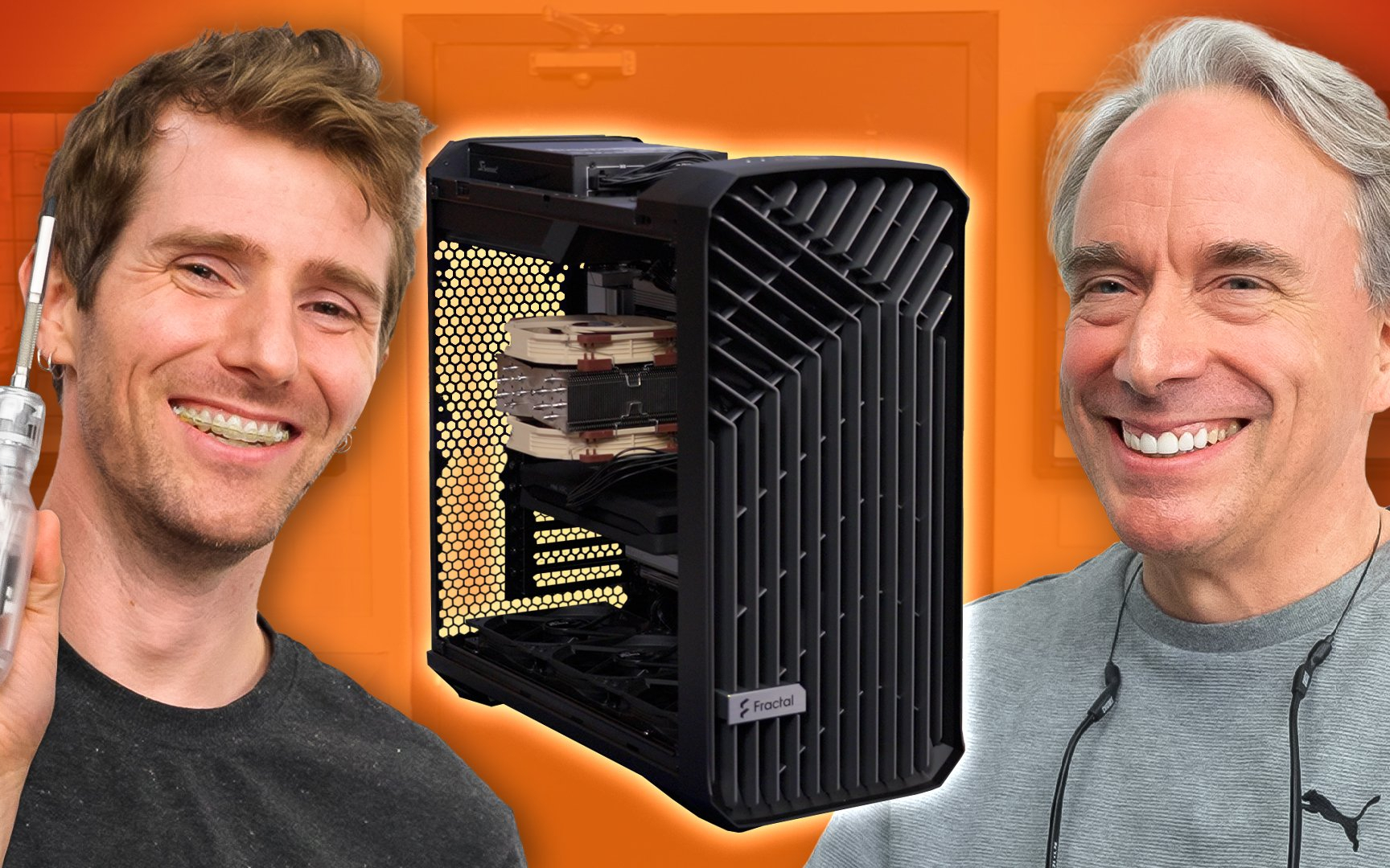 【官方双语】真·Linus来了！ - 为Linux之父Linus Torvalds装机 / 两莱一机