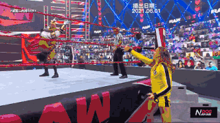 【RAW1462】尼琪克罗斯再胜巨星 兰迪剽窃小弟姿势