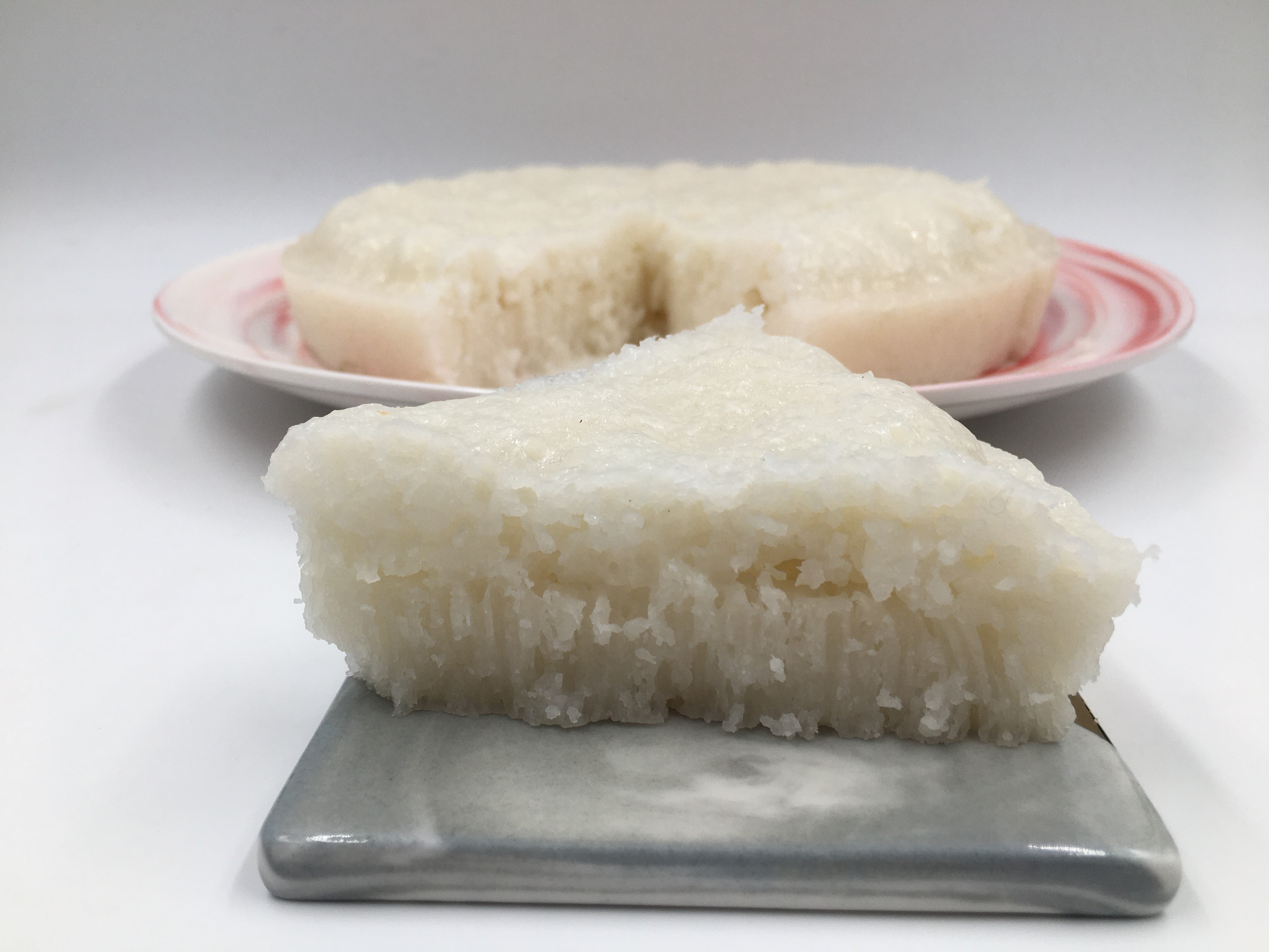 广式白糖糕,材料简单口感醇香,爽口不粘牙,有一种独特的香味.