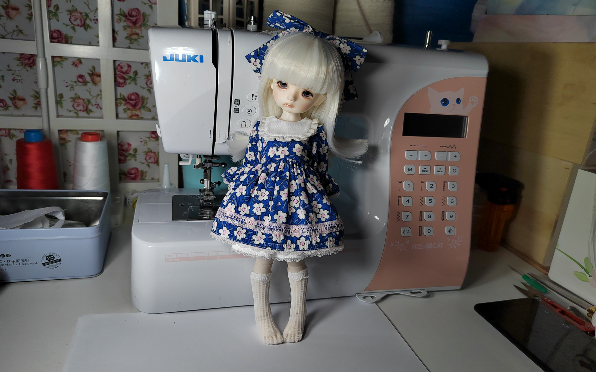 bjd6分娃衣成品欣赏,模特dz桃子赤木少女体